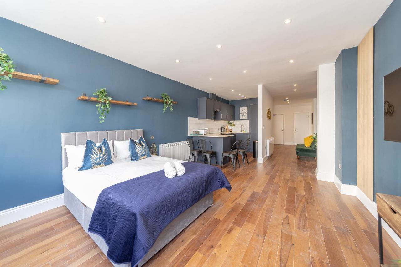 2Cq*Morden Studio Flat *Moments Away From Brighton Seafront Apartamento Exterior foto